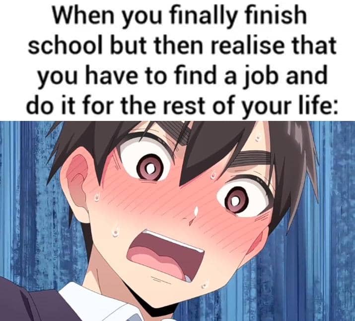 meme anime tentang kelulusan