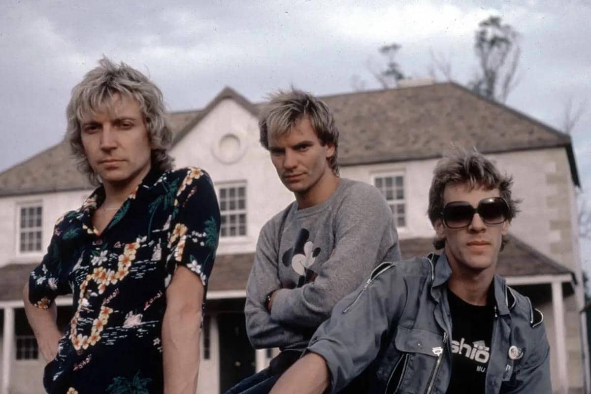The Police band rock yang kariernya merosot setelah ditinggal vokalis