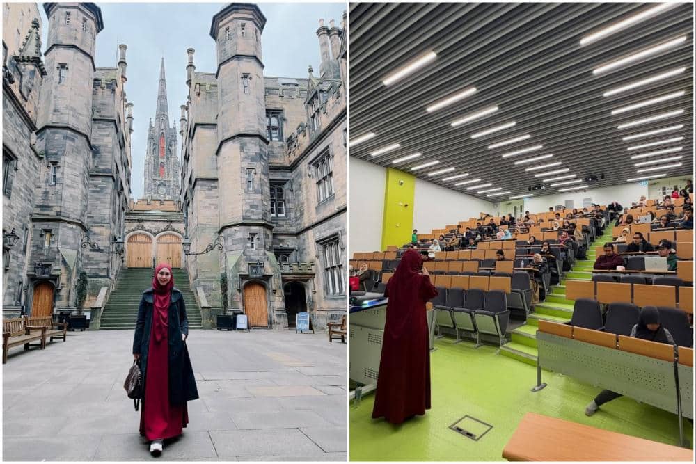 Oki Setiana Dewi safari dakwah di University of Edinburgh