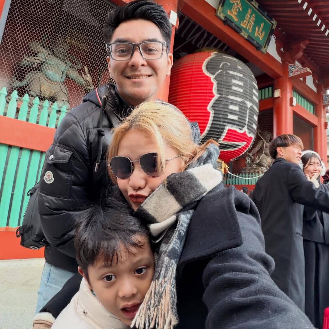 Keluarga Mytha Lestari liburan ke Jepang