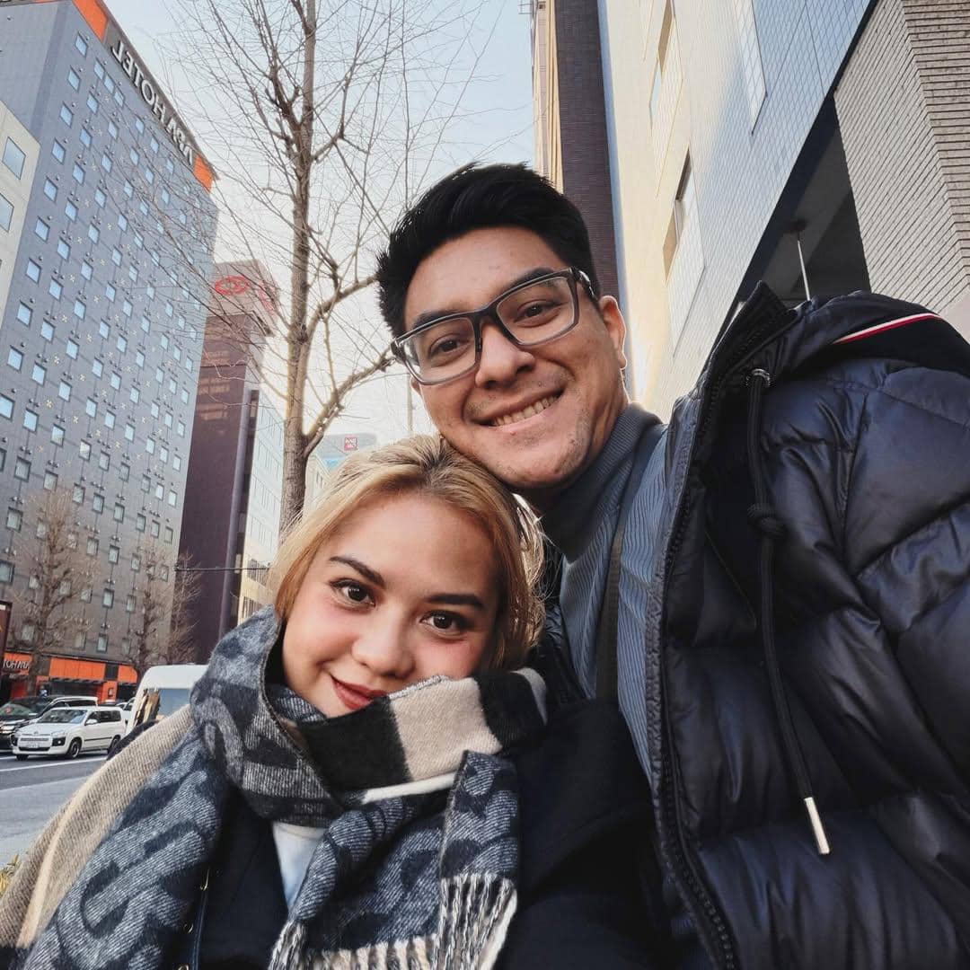 Keluarga Mytha Lestari liburan ke Jepang