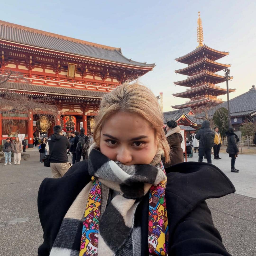 Keluarga Mytha Lestari liburan ke Jepang