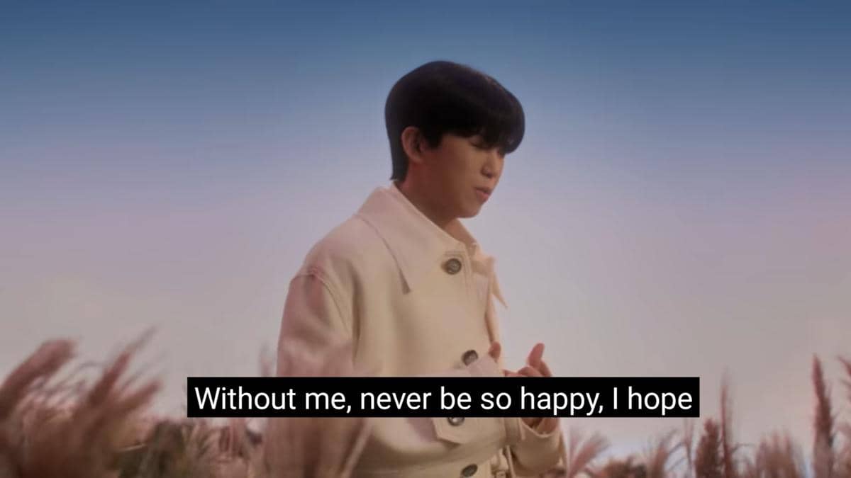 cuplikan MV "I'm Sorry, But..."