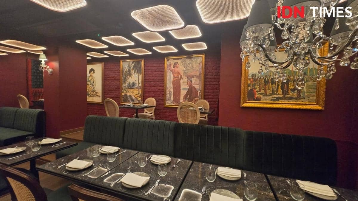 Potret interior Le Nusa London