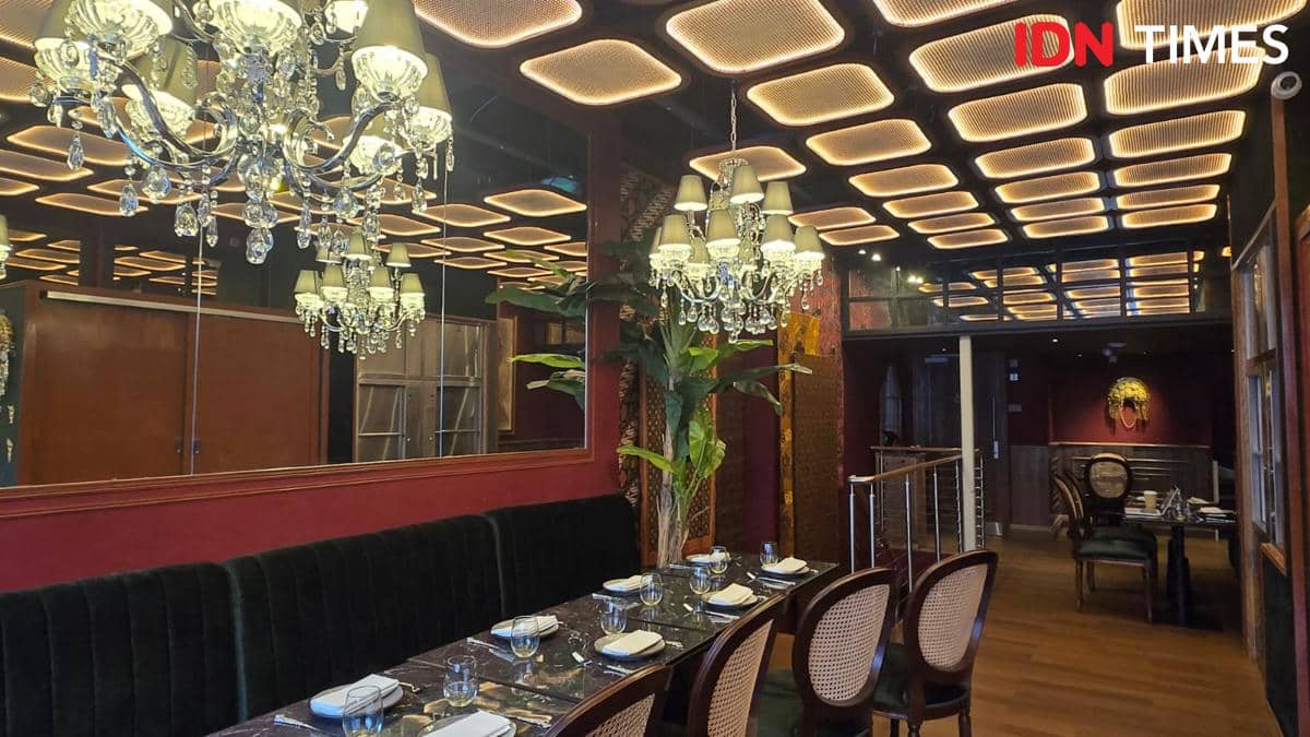 Potret interior Le Nusa London  