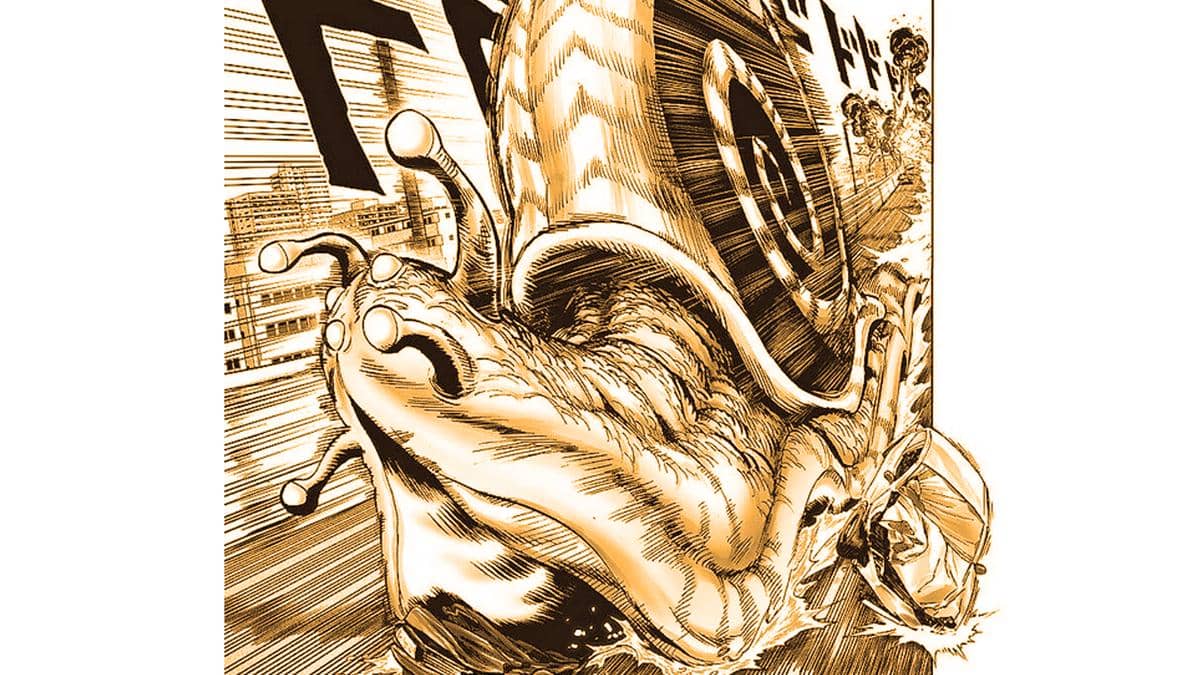 Explosive Velocity Snail, monster siput level Demon - One Punch Man