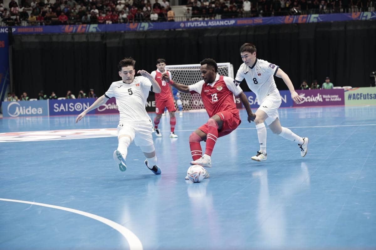 Timnas Futsal Indonesia lawan Kyrgyztan di Piala Asia 2026