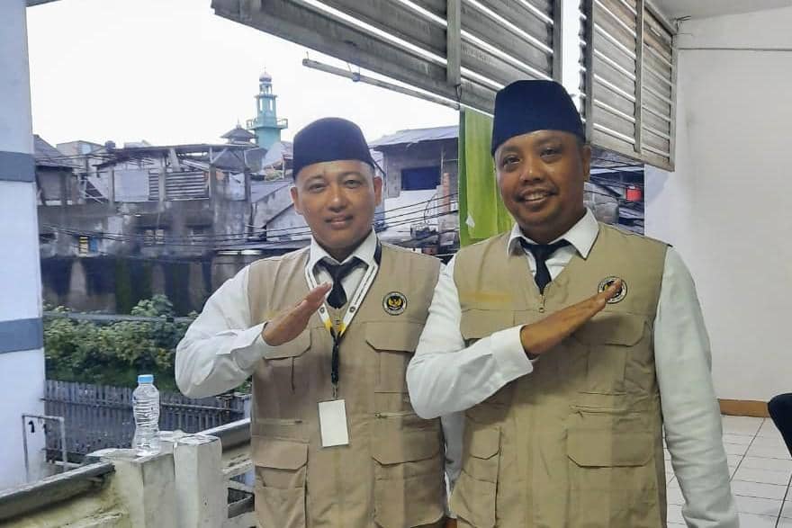 Iskandar (kiri) dan Mayrozi (kanan), peserta Diklat PPIH Arab Saudi 2026 (Dok. Istimewa)
