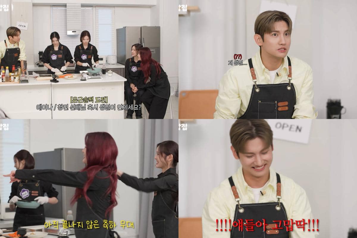 Momen kocak Hearts2Hearts di duckbaphouse episode 10