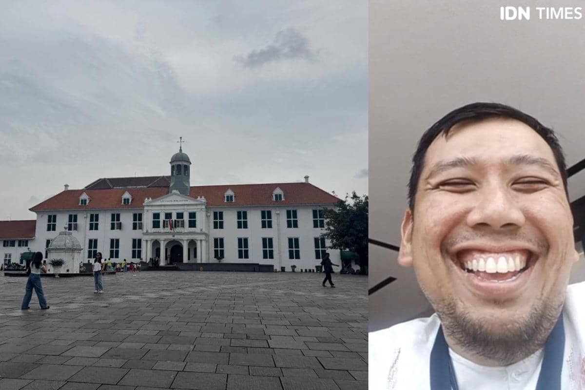 Ketua Unit Pengelola Kawasan (UPK) Kota Tua Jakarta, Denny Aputra