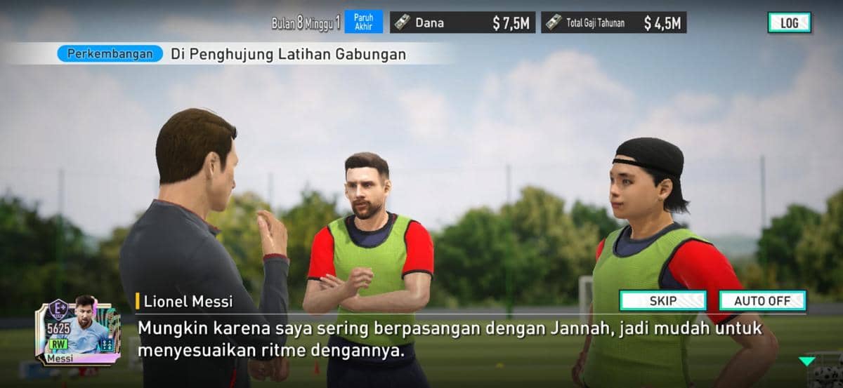 Screenshot diambil redaksi Duniaku.com dari versi Android. (Dok. SEGA/SEGA FOOTBALL CLUB CHAMPIONS 2026.)
