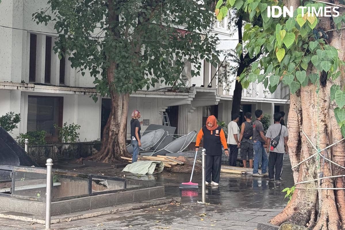 kawasan Kota Tua pada Jumat (30/1/2026)