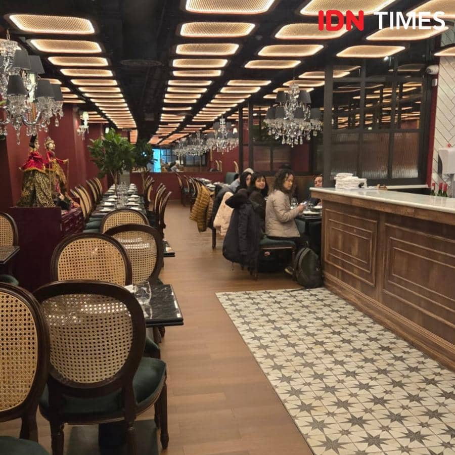 Potret interior Le Nusa London