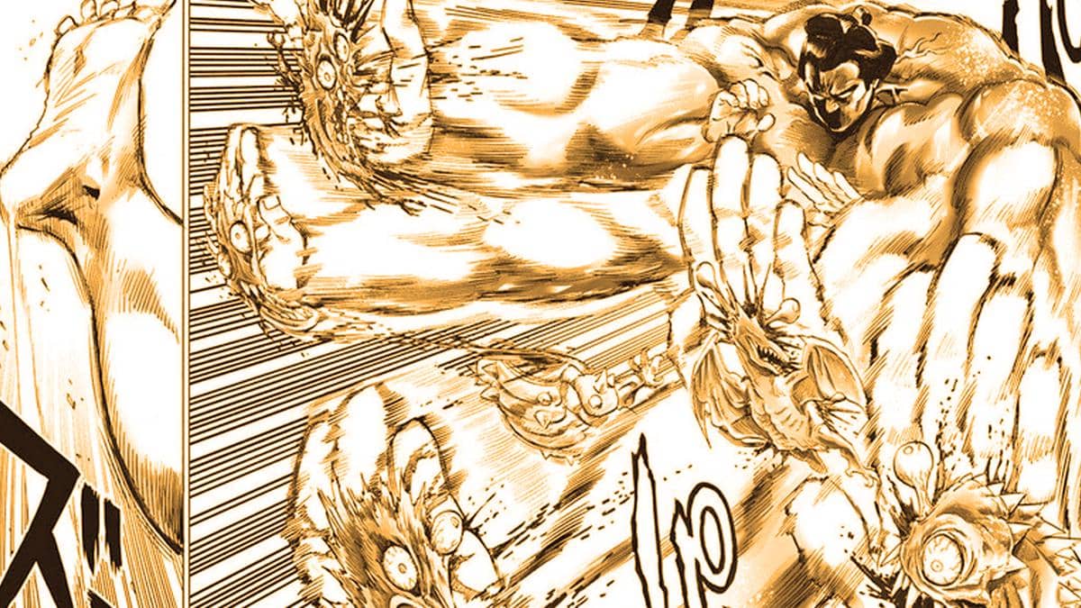 Raiden membunuh para monster dengan teknik sumo - One Punch Man