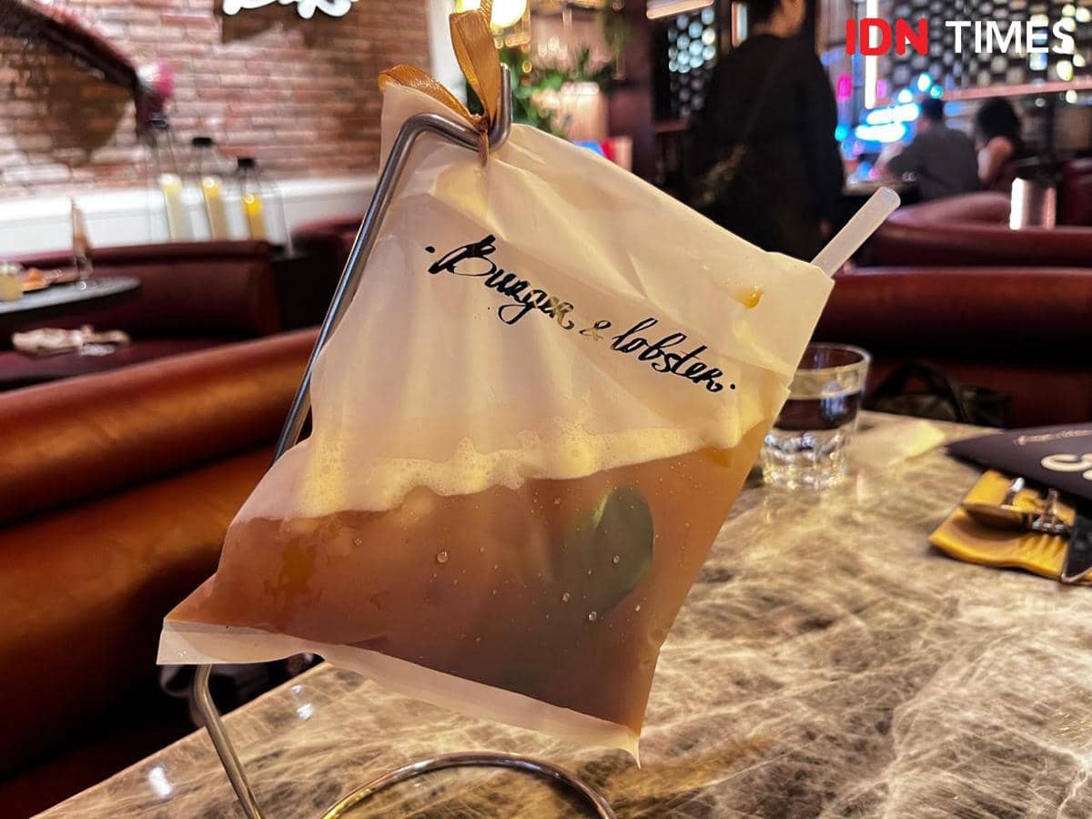 Potret B&L Ice Tea, Burger & Lobster, Plaza Indonesia, Jakarta Pusat