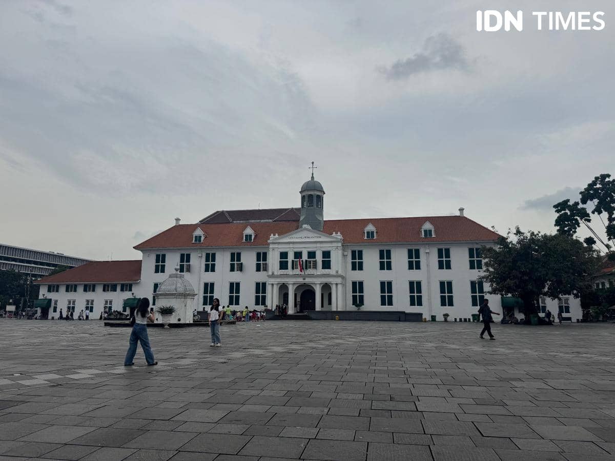 kawasan Kota Tua pada Jumat (30/1/2026)