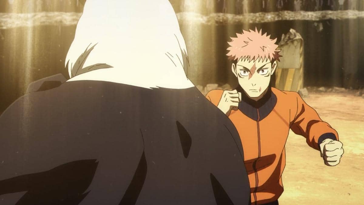 Yuji melawan Panda di duel - Jujutsu Kaisen S3