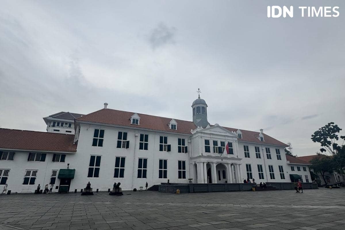 kawasan Kota Tua pada Jumat (30/1/2026) 