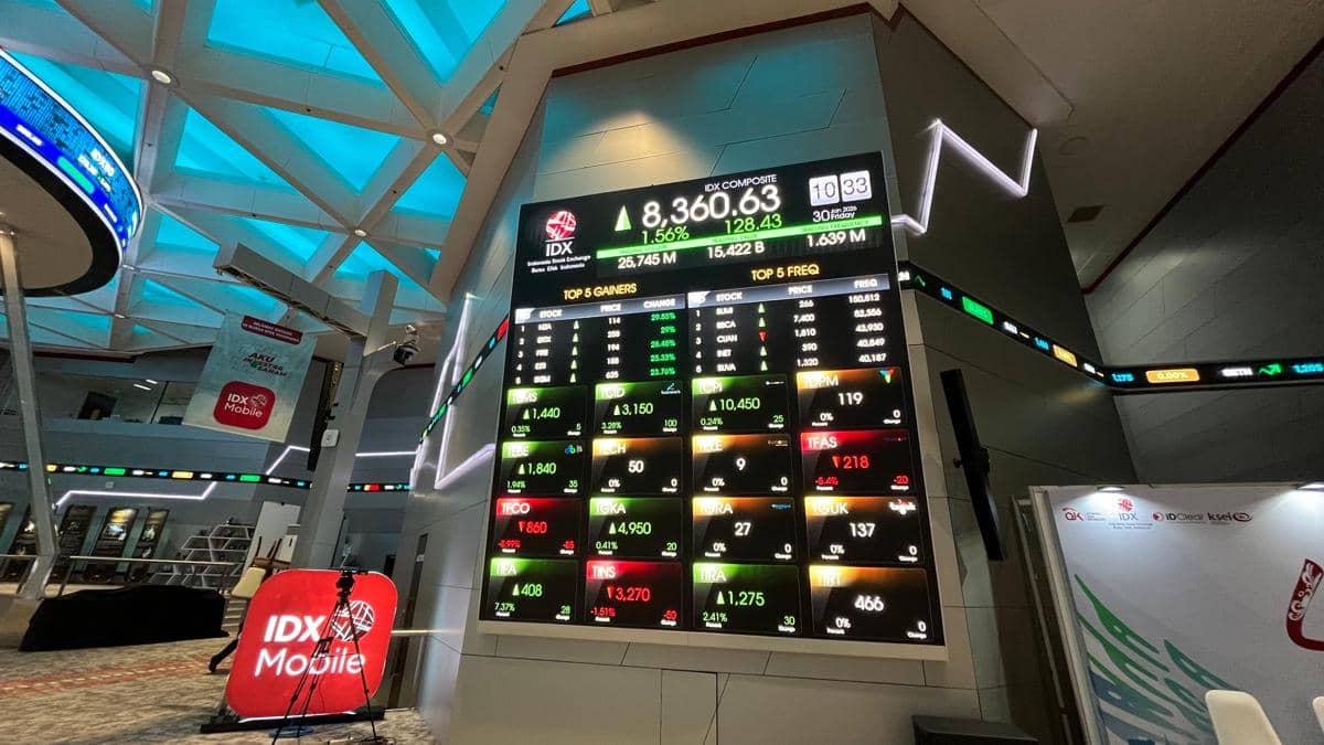 550 Saham Menguat, IHSG Sesi I Parkir di Zona Hijau