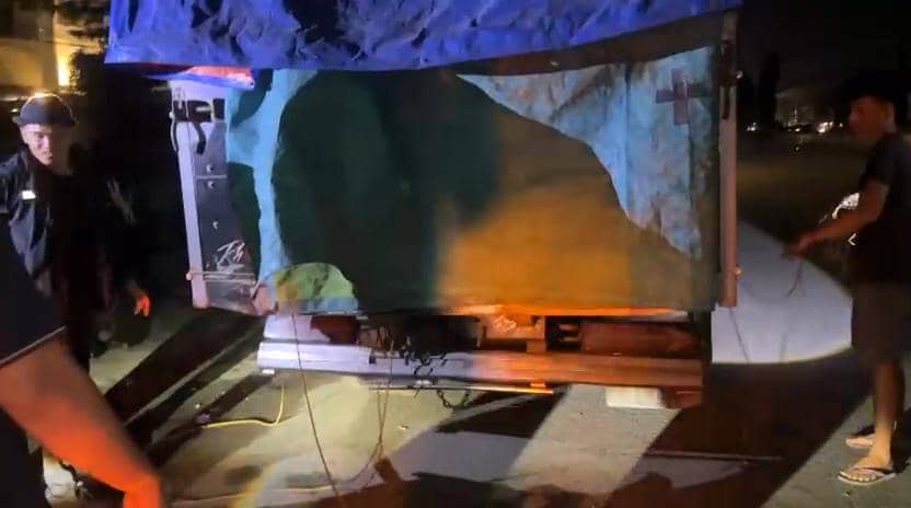 Penangkapan pelaku penyelewengan pupuk bersubsidi dengan tujuan Jambi (Dok: Polda Sumsel)