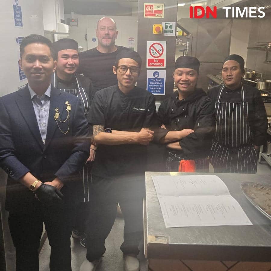 Potret chef di Le Nusa London 