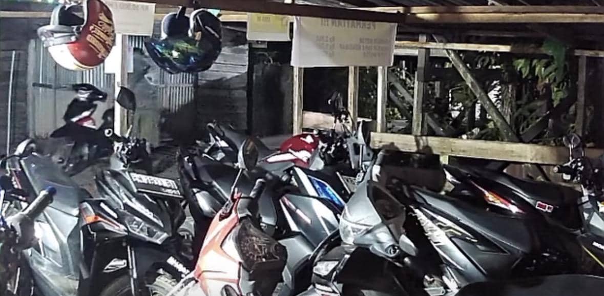 Oknum Kades di Sintang curi sepeda motor warga.