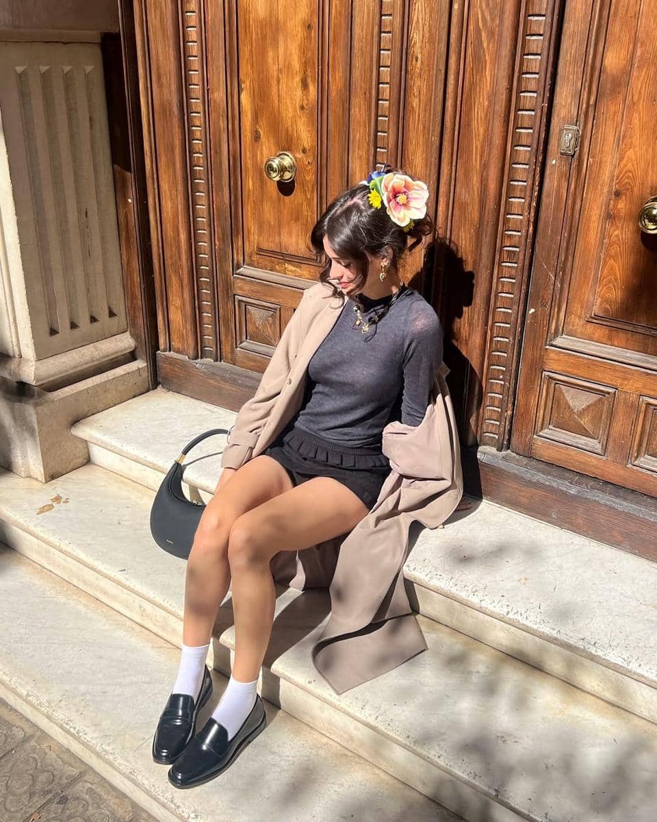 Outfit piknik ala Mariona Roma