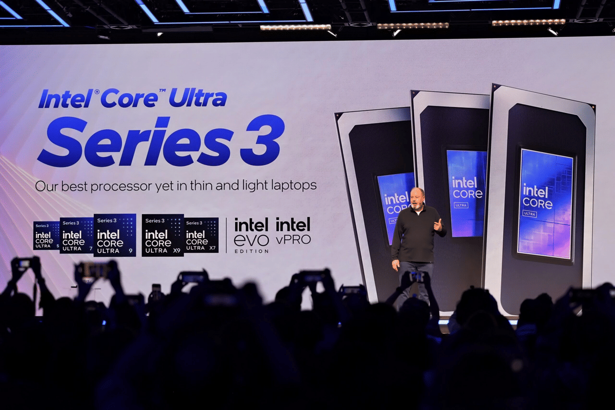 Perkenalan Intel Core Ultra seri 3 di CES 2026