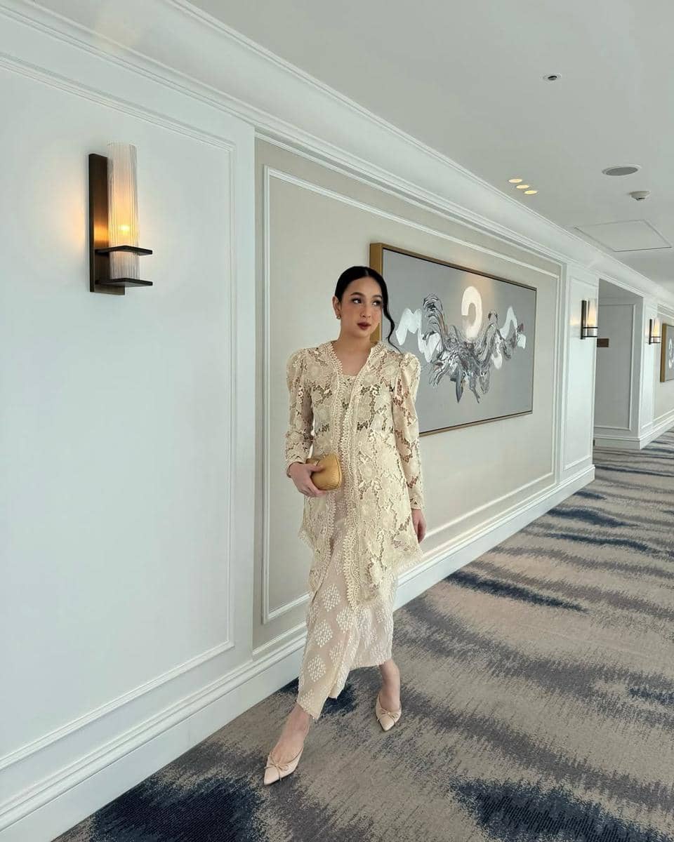 referensi outfit one set ala Agatha Pricilla 