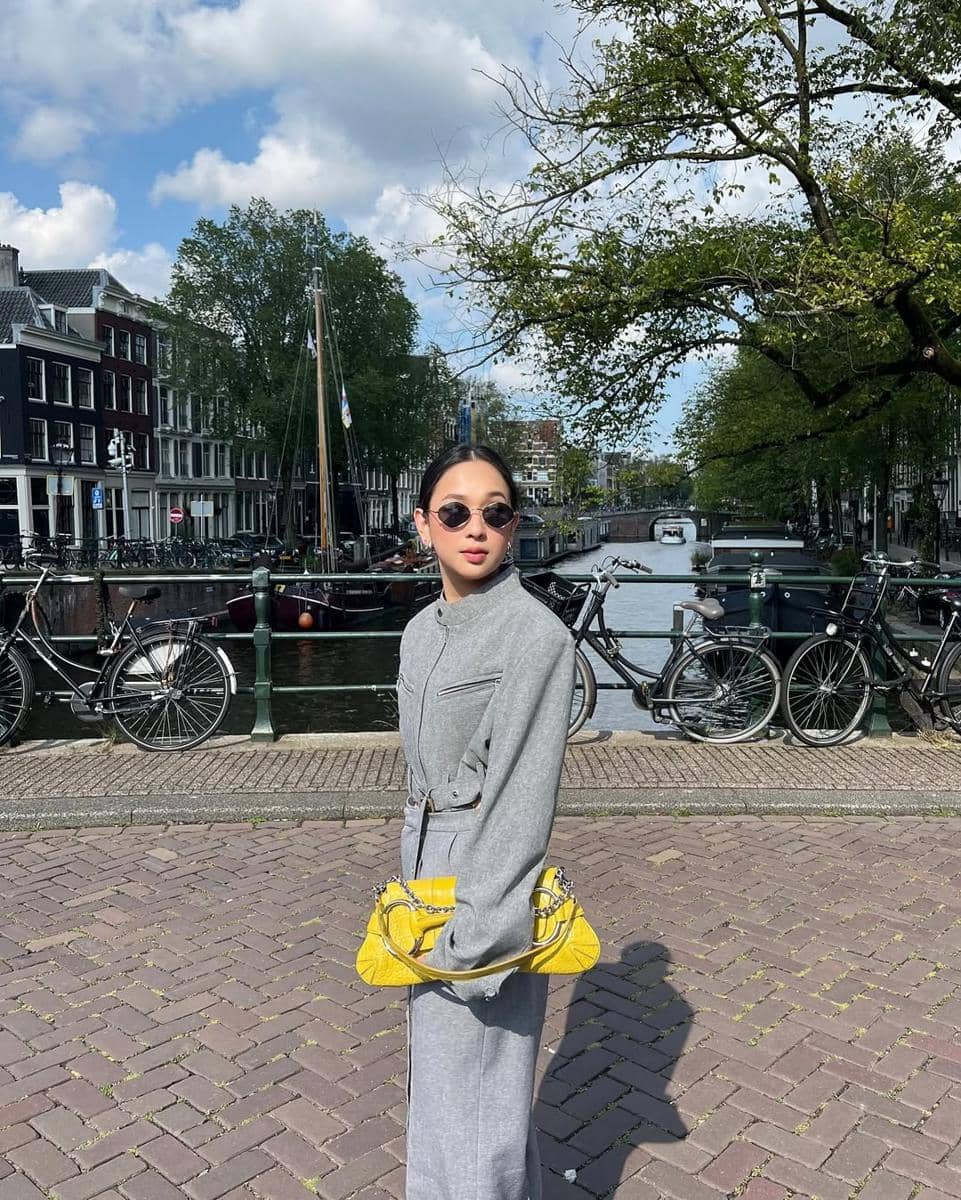 referensi outfit one set ala Agatha Pricilla 