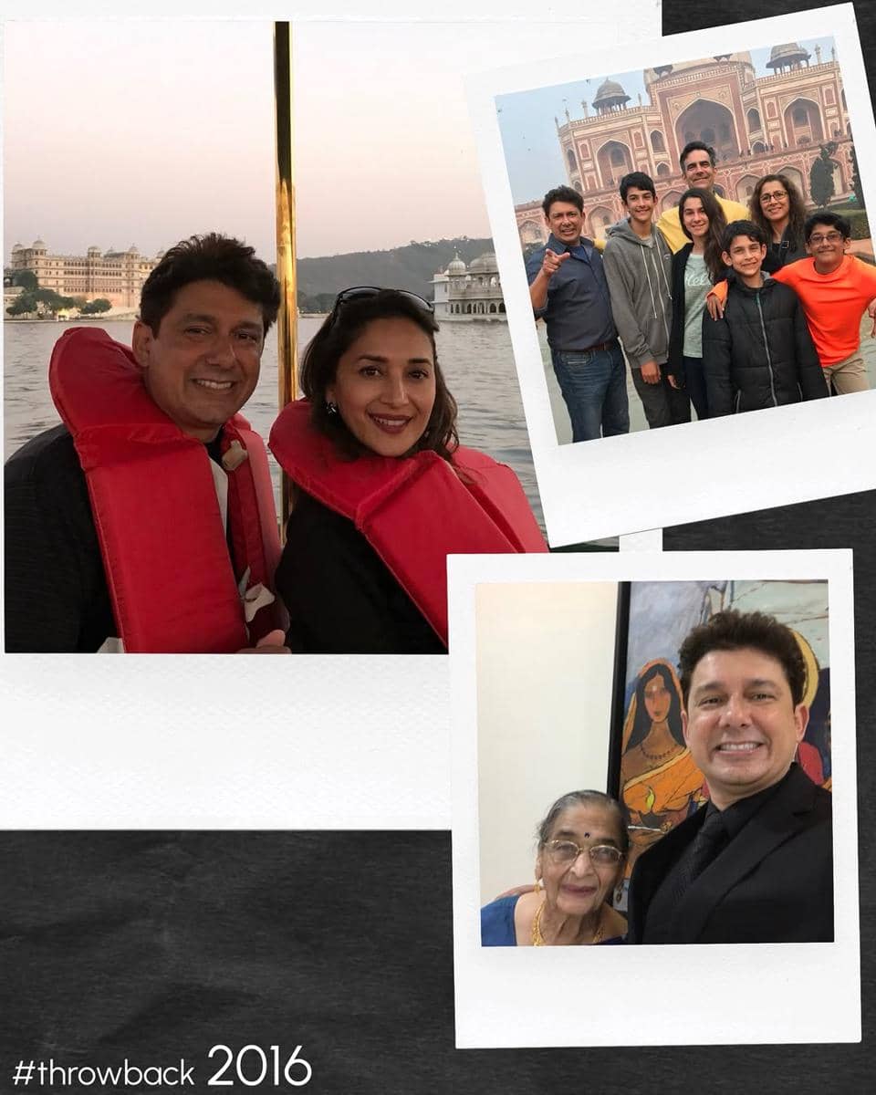 Madhuri Dixit dan suami