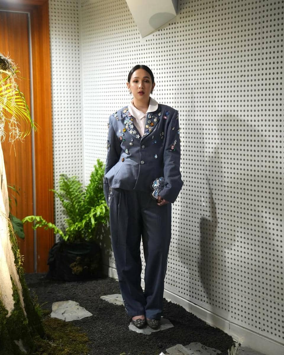 referensi outfit one set ala Agatha Pricilla 