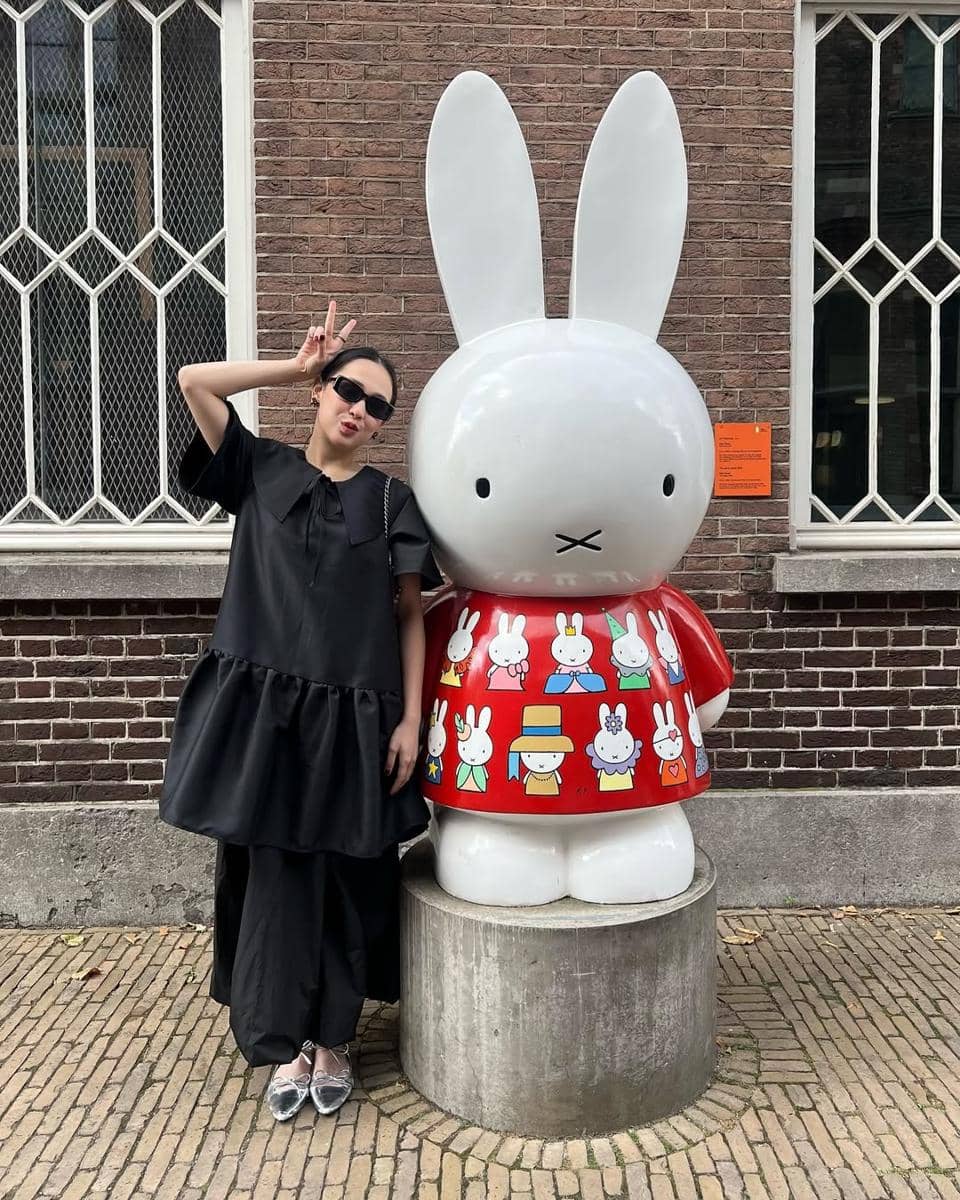 referensi outfit one set ala Agatha Pricilla 