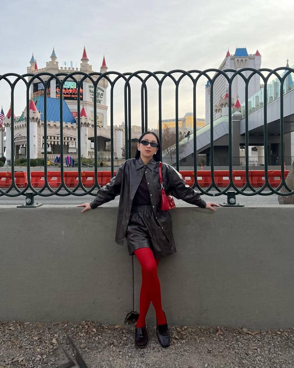 referensi outfit one set ala Agatha Pricilla 