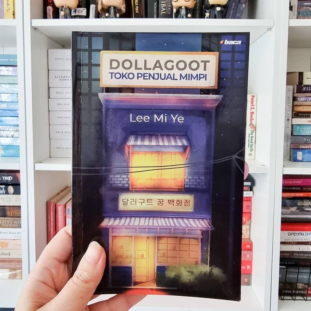 Penampilan buku Dollagoot Toko Penjual Mimpi.
