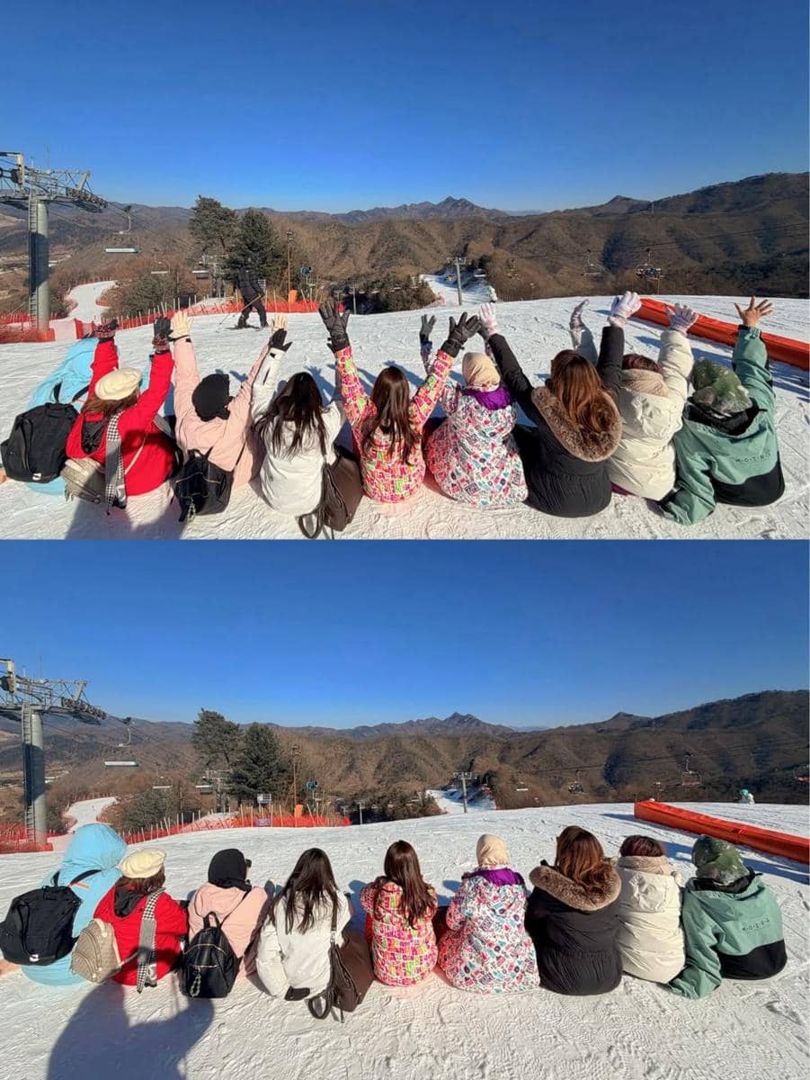 dr. Reisa Broto Asmoro liburan musim dingin di Korsel