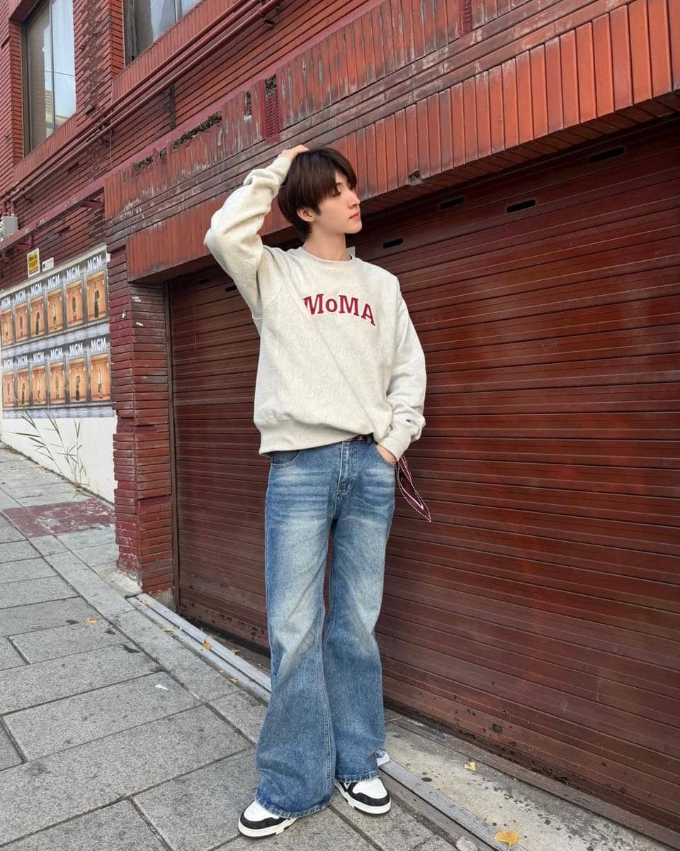 outfit Blue Pongtiwat