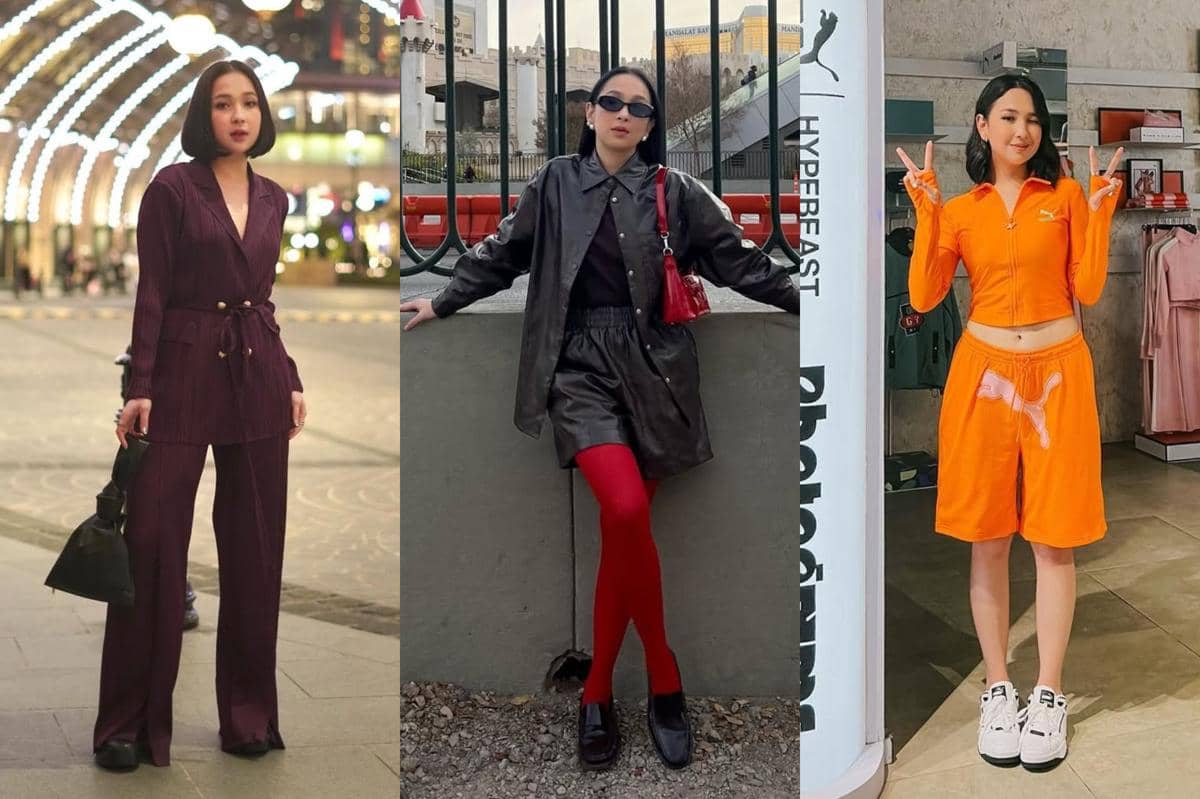 referensi outfit one set ala Agatha Pricilla 