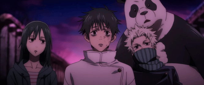 Maki, Yuta, Toge, dan Panda 