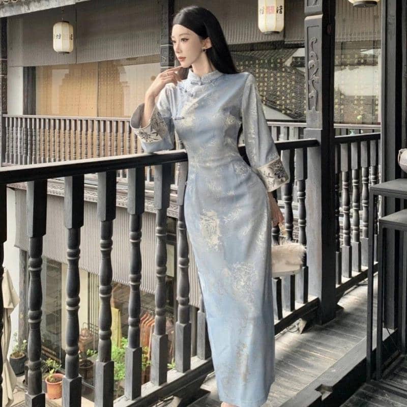 Rekomendasi Dress Cheongsam yang Bisa Dibeli di Marketplace (shopee.co.id/fatgirl1)