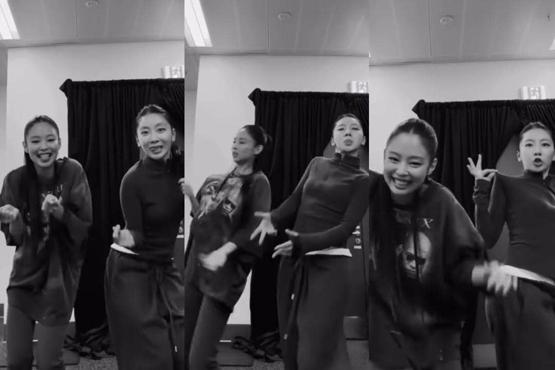 Jennie ikutan dance challenge FaSHioN - CORTIS bareng koreografer Silvergunnn
