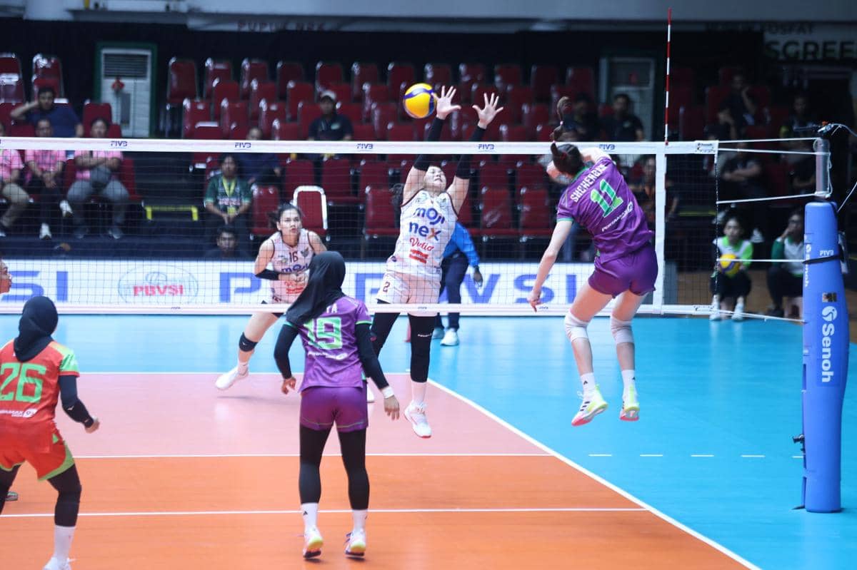 Duel Medan Falcons dan Jakarta Pertamina Enduro, Jumat (30/1/2026) malam (dok.Proliga)