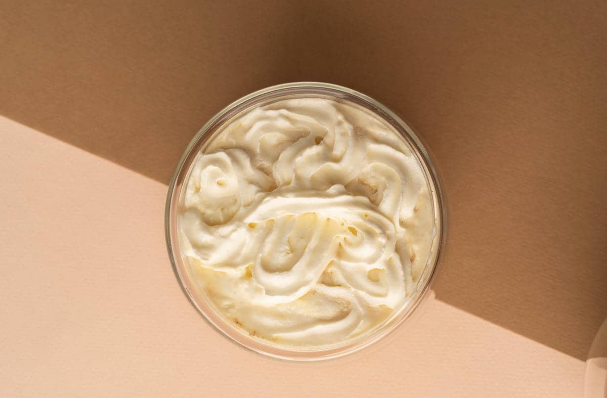 ilustrasi krim vanilla