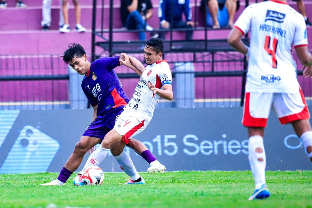 Pemain Persik Kediri saat melawan Bali United. IDN Times/persik kediri