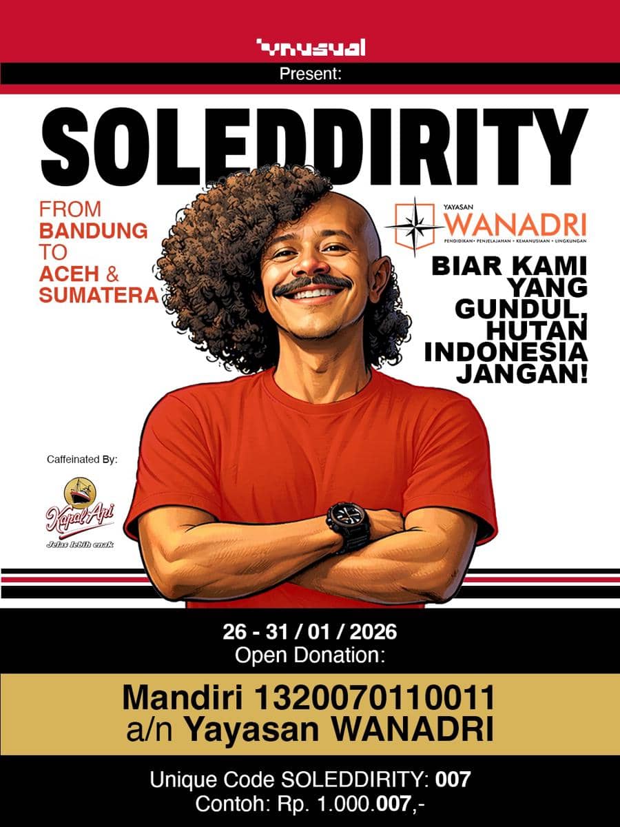 Eddi Brokoli usai Cukur Gundul (instagram.com/eddibrokoli)