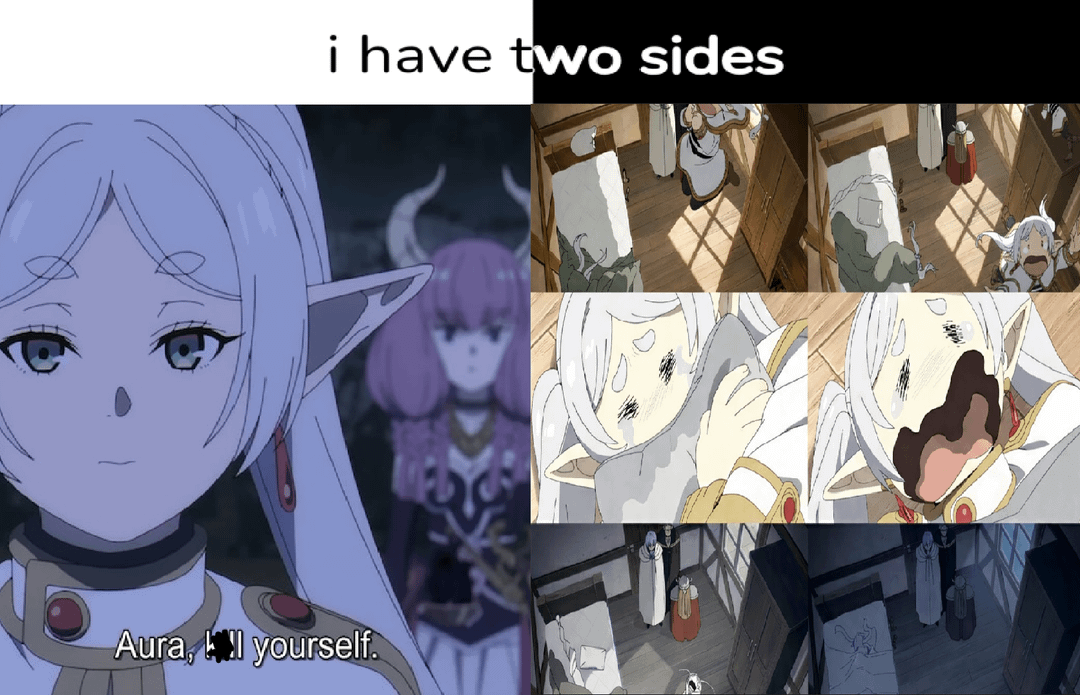 meme Frieren tantrum