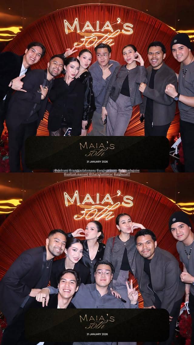 Artis di Pesta Ulang Tahun Maia Estianty (instagram.com/alyssadaguise)