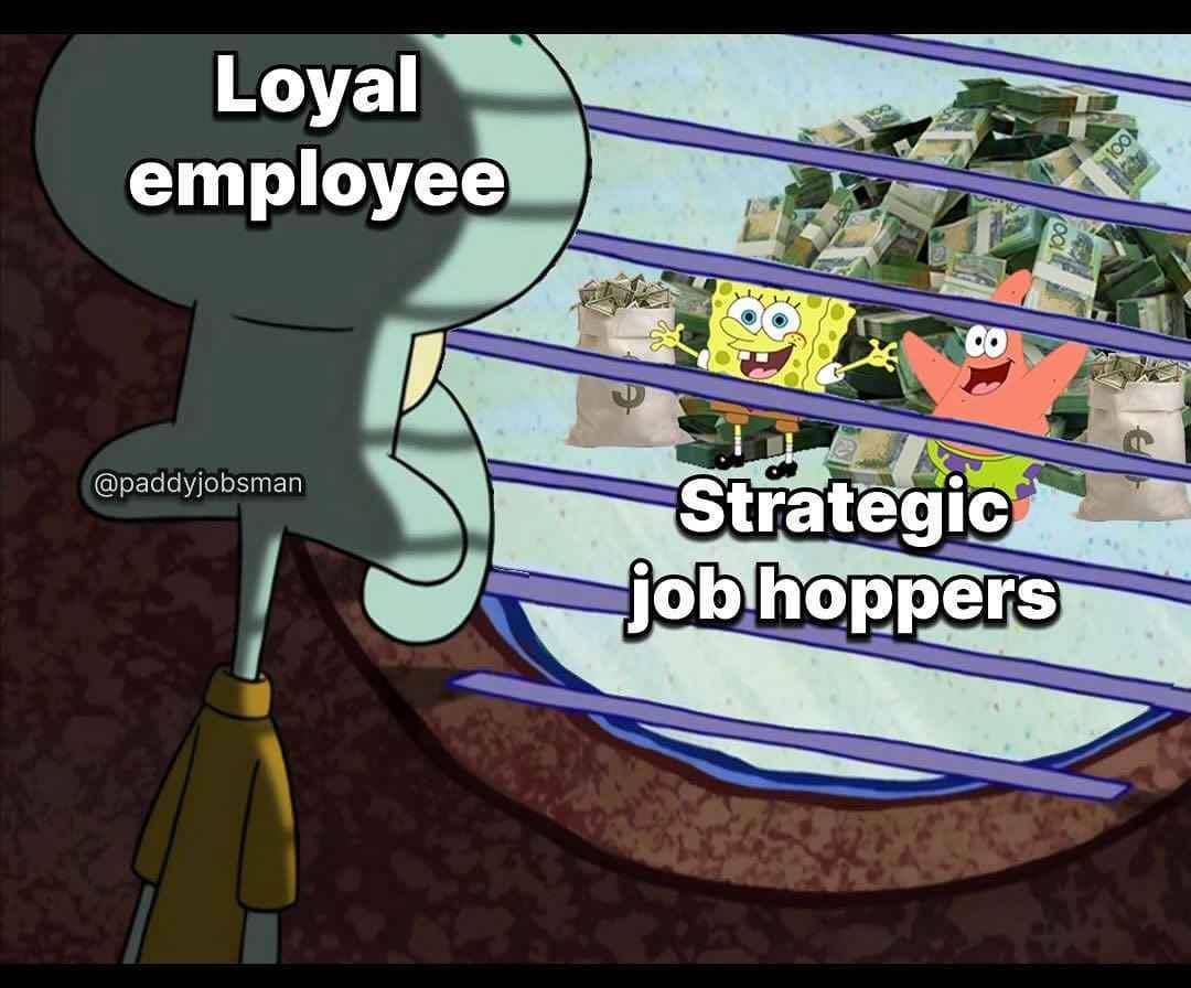 meme loyalitas di tempat kerja