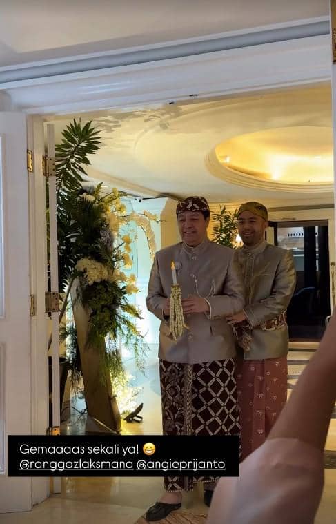 Siraman dan Pengajian Ranggaz Laksmana (instagram.com/ranggazlaksmana)