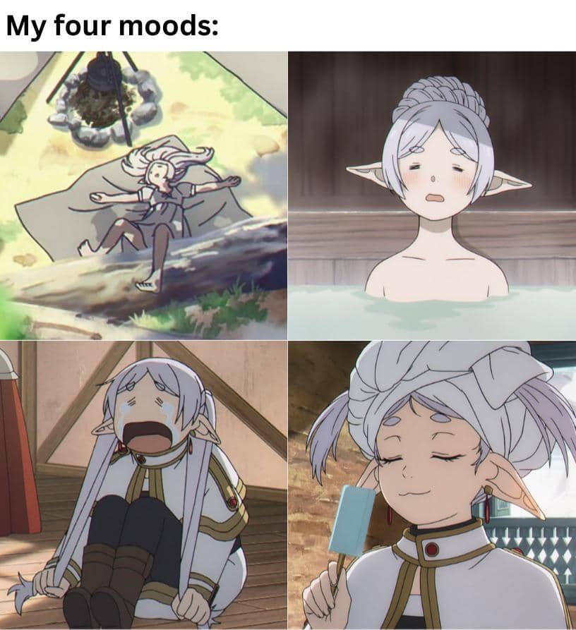 meme Frieren tantrum